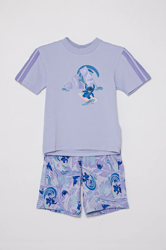adidas completo bambino/a JD4558 violetto SS25