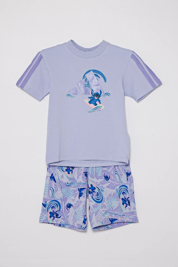 adidas completo bambino/a JD4558 violetto SS25