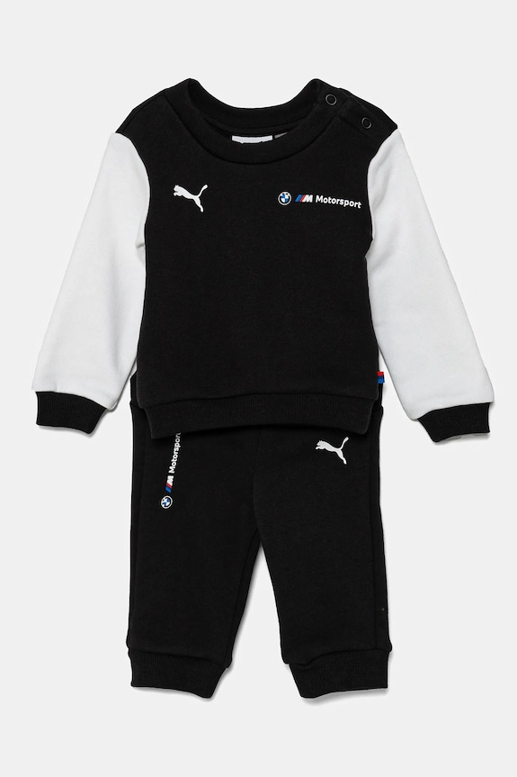 Puma gyerek melegítő BMW MMS ESS TODDLER JOGGER mintás fekete 627524