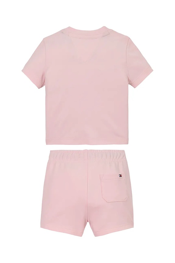 Tommy Hilfiger komplet niemowlęcy KN0KN02047.PPYA różowy SS25