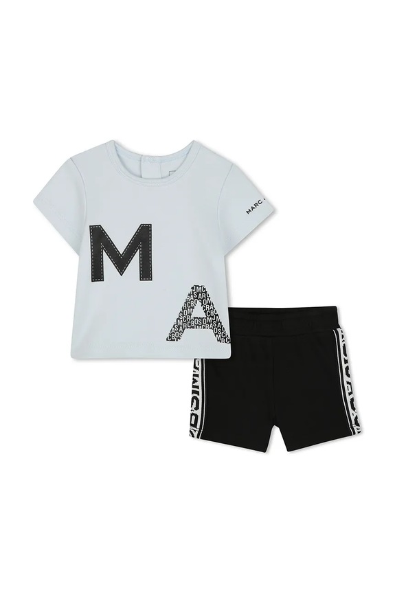 Marc Jacobs set de bumbac pentru bebelusi bumbac albastru W60515.60.81