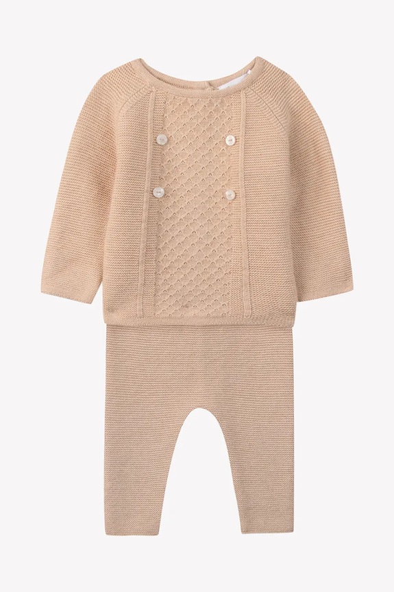 Βρεφικό βαμβακερό σετ Tartine et Chocolat βαμβάκι μπεζ CA36020.80.86