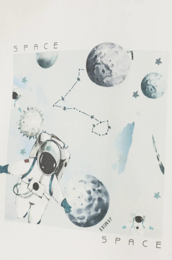 Pamučna dječja trenirka Jamiks JOHANNES II plava JOHANNES.II.Ko.JLH118.G