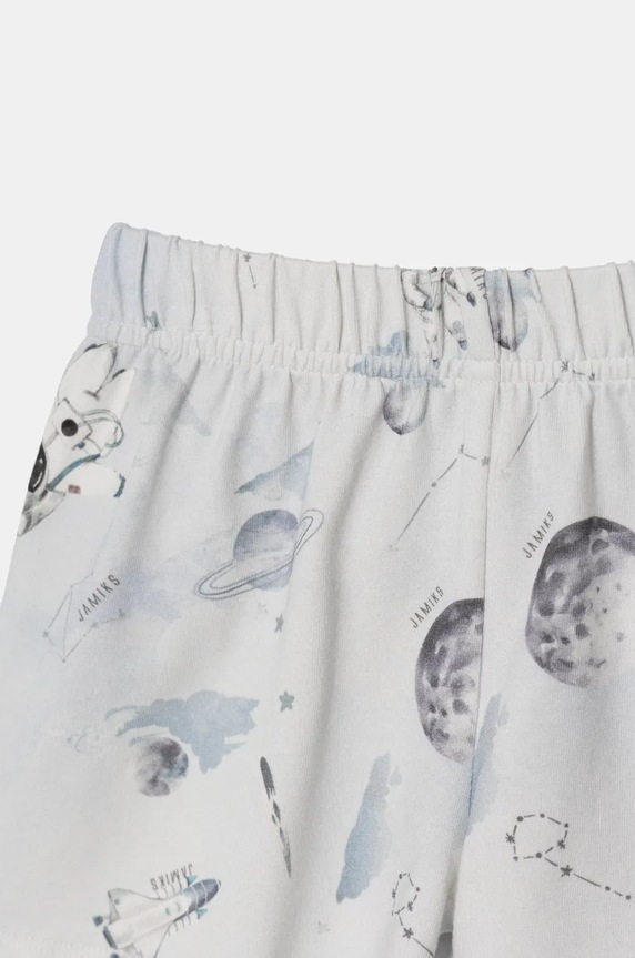 Pamučna dječja trenirka Jamiks JOHANNES II JOHANNES.II.Ko.JLH118.G plava