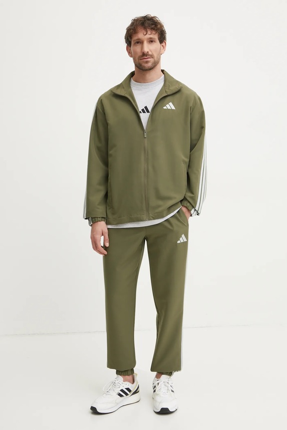 adidas trening M 3S WV TT TS panza verde JI8850