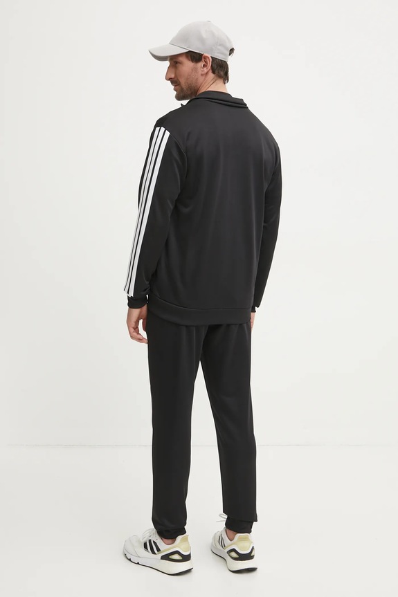 adidas tuta da ginnastica 3S FT TT TS JC5375 nero SS26