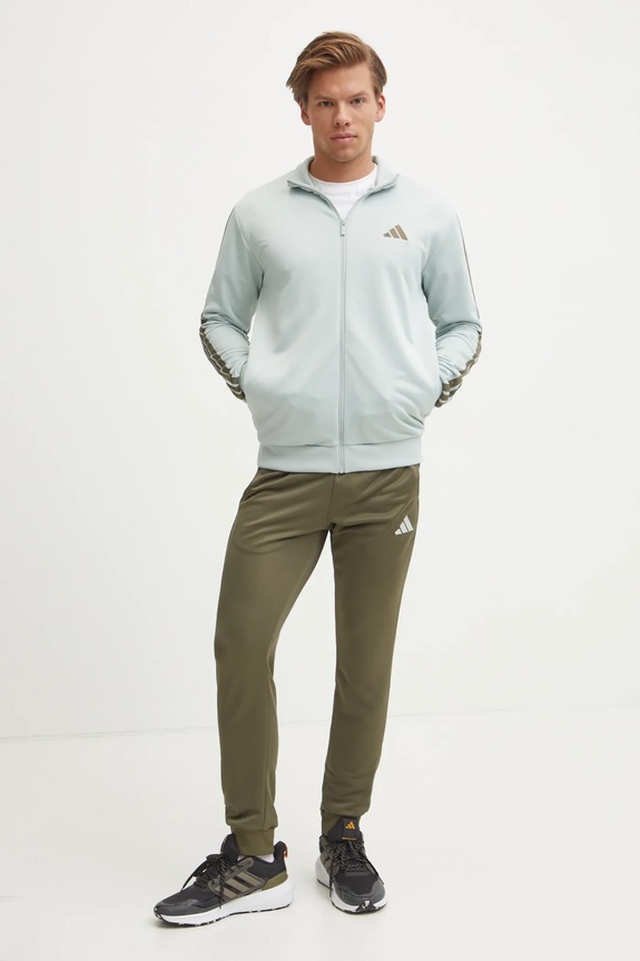 Анцуг adidas 3S FT TT TS трикотаж сив JI8874