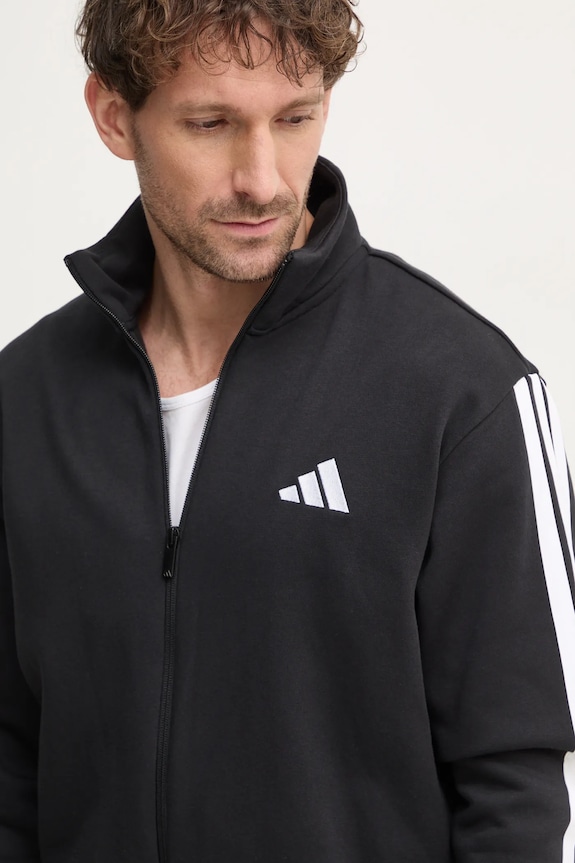 adidas tuta da ginnastica 3-Stripes JI8878 nero