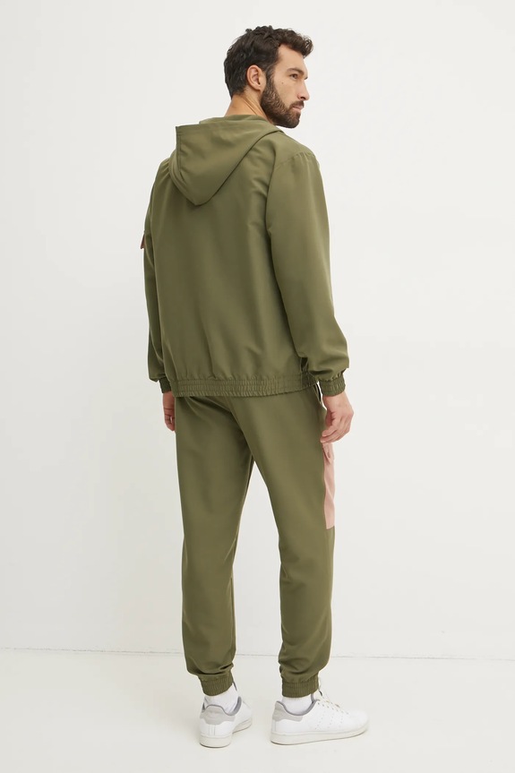 Спортивний костюм adidas M WV CRG TS JI8889 зелений SS25