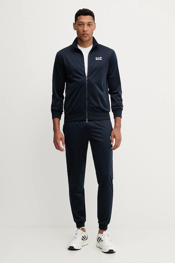 Спортивный костюм EA7 Emporio Armani ткань тёмно-синий PJHCZ.8NPV65