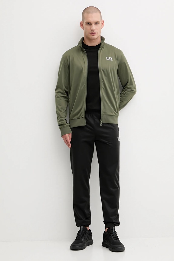 EA7 Emporio Armani dres PJHCZ.8NPV65 zielony SS26