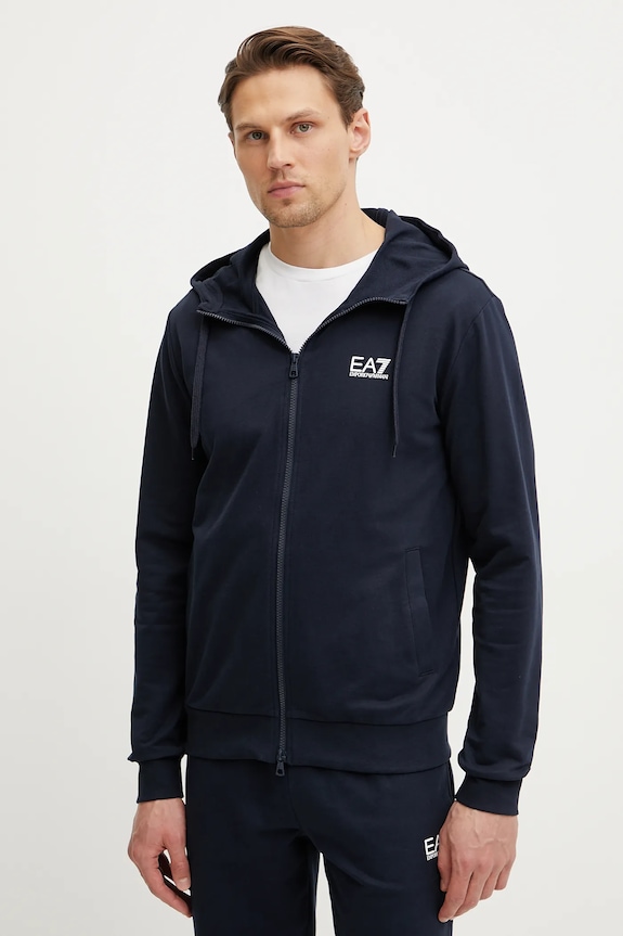 Одяг Бавовняний спортивний костюм EA7 Emporio Armani PJVRZ.8NPV63 темно-синій