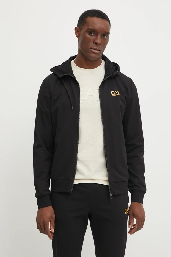Odzież EA7 Emporio Armani dres bawełniany PJVRZ.8NPV63 czarny