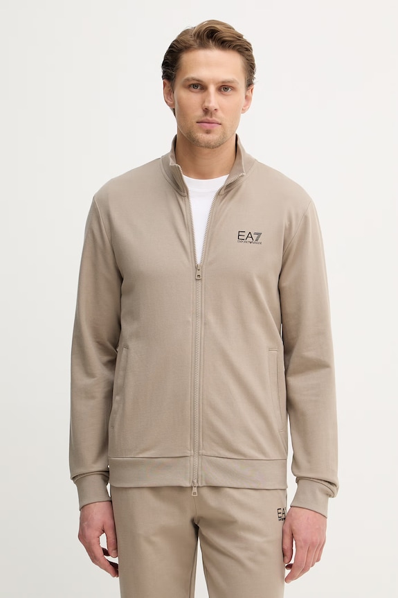 Ρούχα Βαμβακερή φόρμα EA7 Emporio Armani PJVRZ.8NPV60 μπεζ