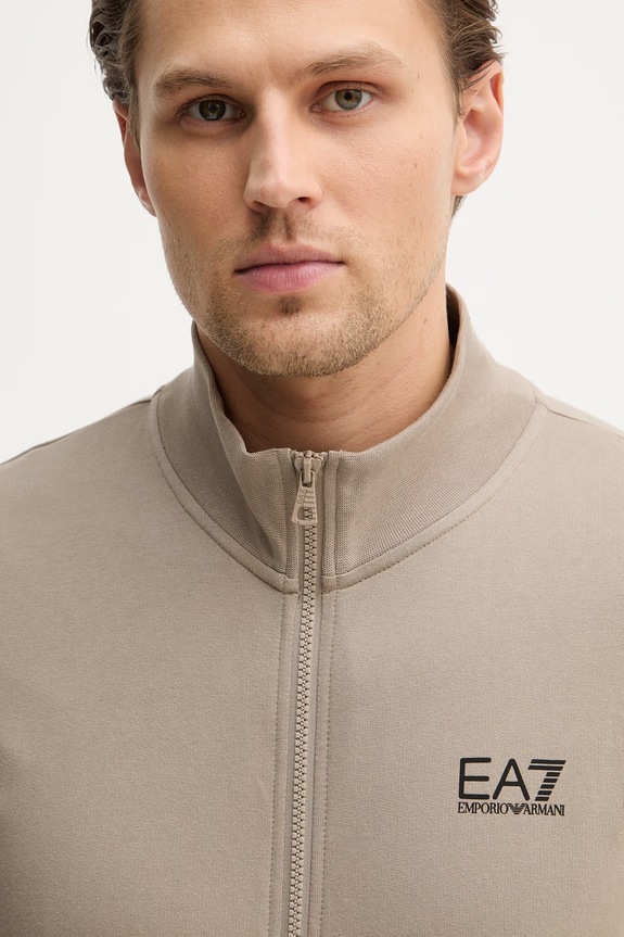 Βαμβακερή φόρμα EA7 Emporio Armani PJVRZ.8NPV60 μπεζ