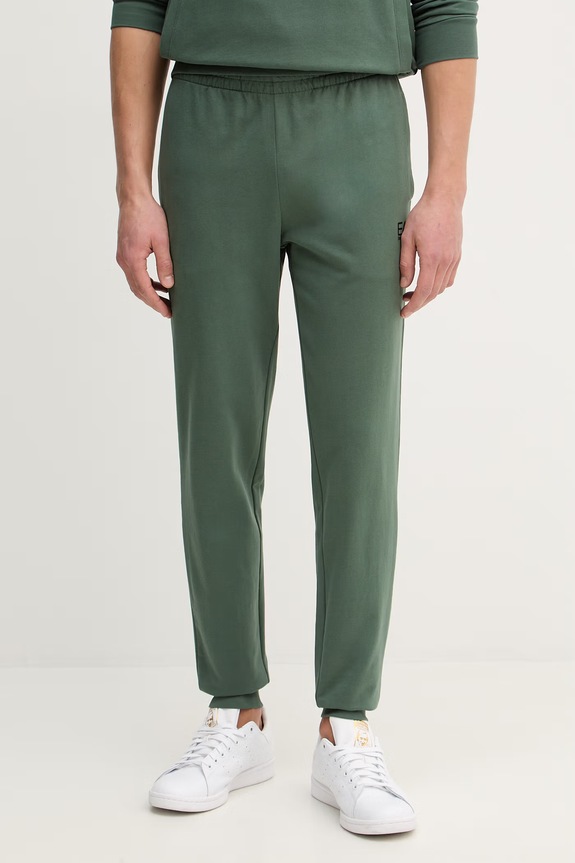 Βαμβακερή φόρμα EA7 Emporio Armani πράσινο PJVRZ.8NPV64