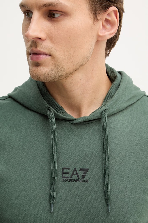 Βαμβακερή φόρμα EA7 Emporio Armani PJVRZ.8NPV64 πράσινο