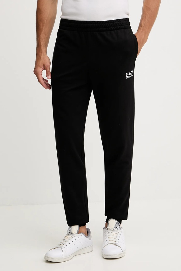 Бавовняний спортивний костюм EA7 Emporio Armani коричневий PJVRZ.8NPV64
