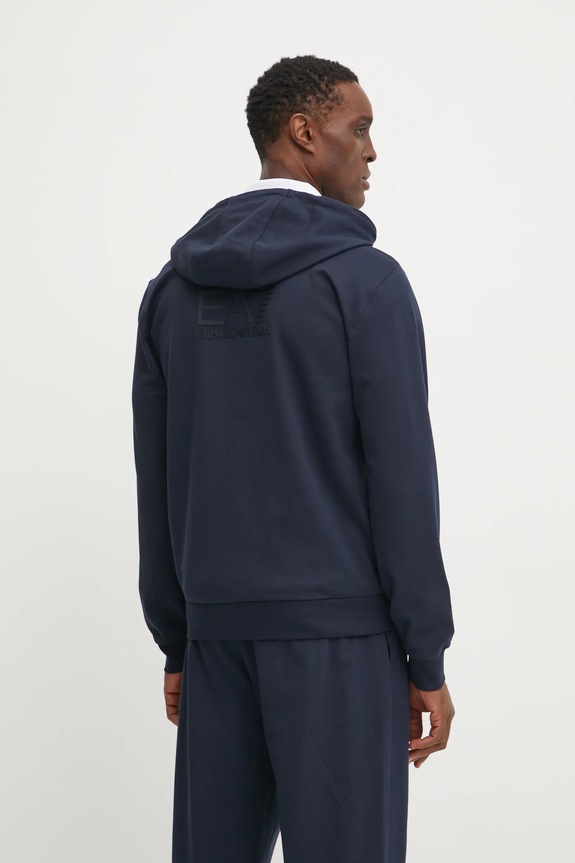 EA7 Emporio Armani dres bawełniany AF13512.7M000236 granatowy