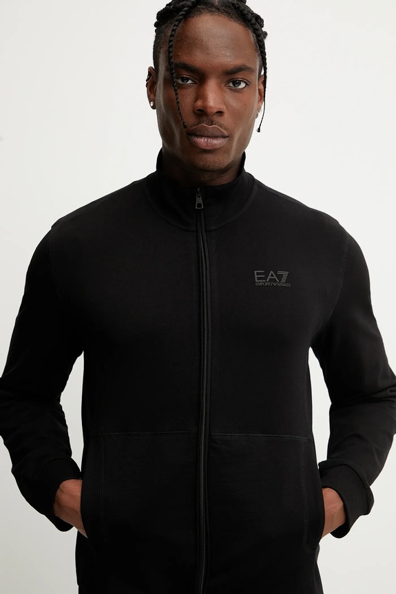 EA7 Emporio Armani pamut melegitő AF13512.7M000235 fekete