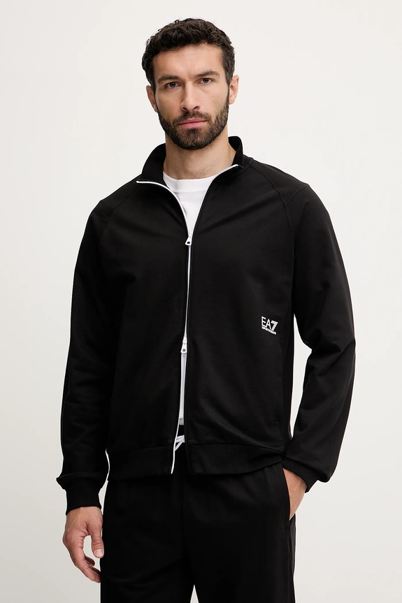 EA7 Emporio Armani trening din bumbac AF12681.7M000206 negru SS25