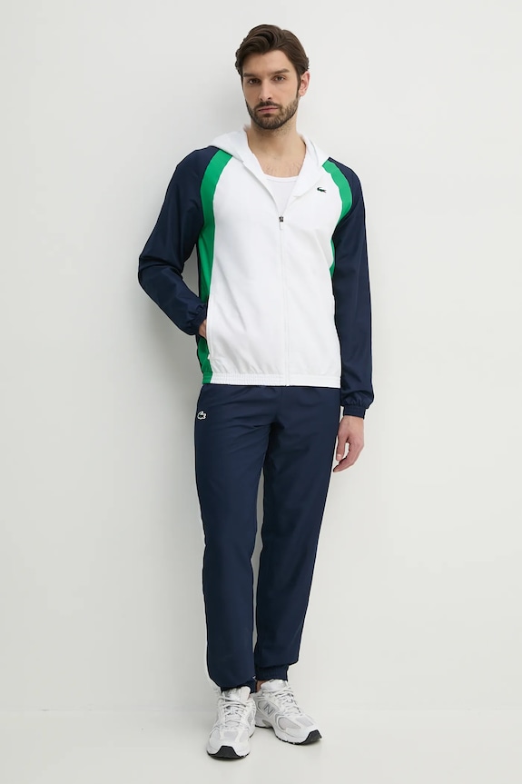 Lacoste tuta da ginnastica tessuto blu navy WH8980