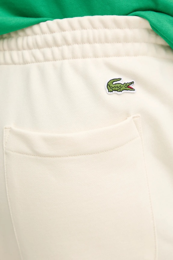 Tepláky Lacoste béžová XH9777