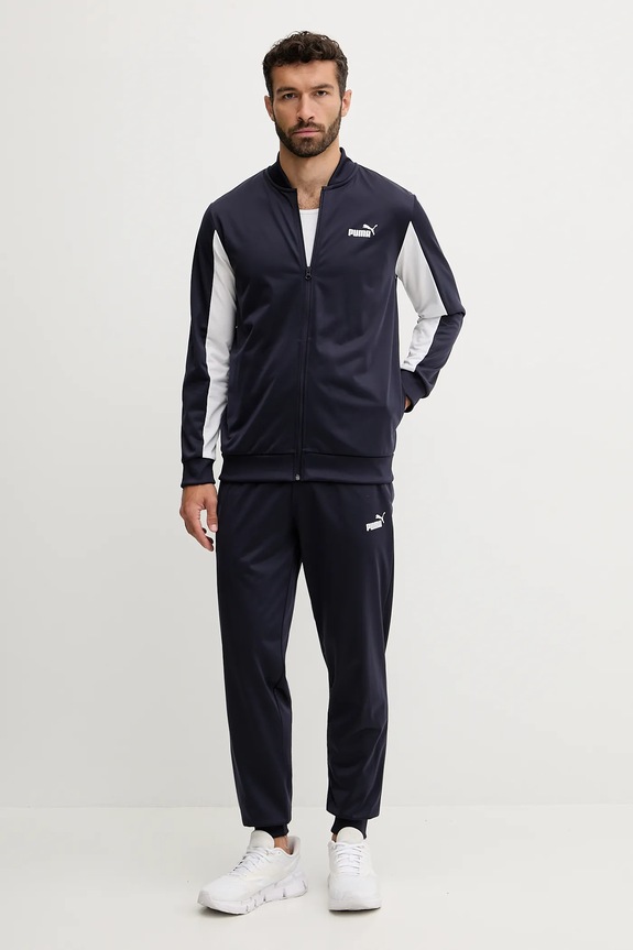 Puma tuta da ginnastica maglia blu navy 684851