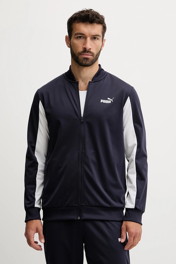 Puma tuta da ginnastica 684851 blu navy AW25