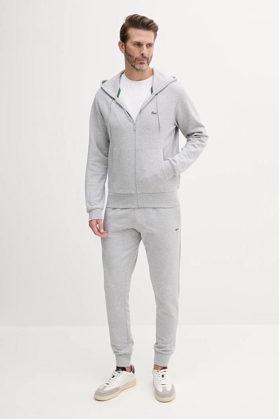 Lacoste tuta da ginnastica melange grigio WH2528T