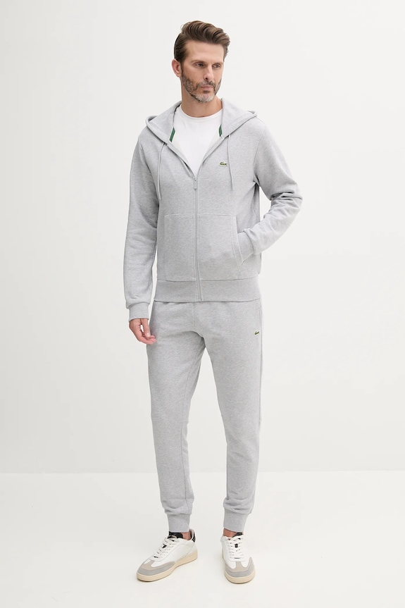 Lacoste tuta da ginnastica melange grigio WH2528T