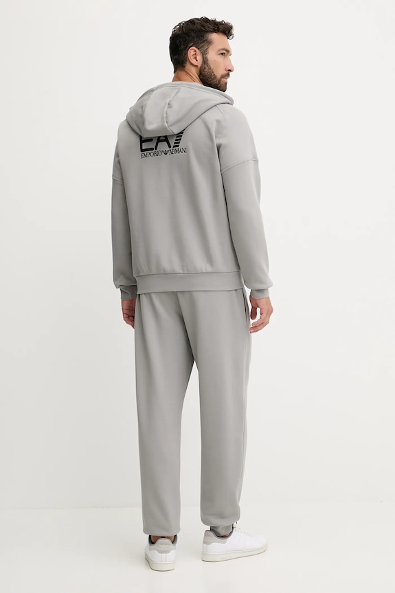 Tepláková souprava EA7 Emporio Armani AF10377.7M000914 šedá SS26