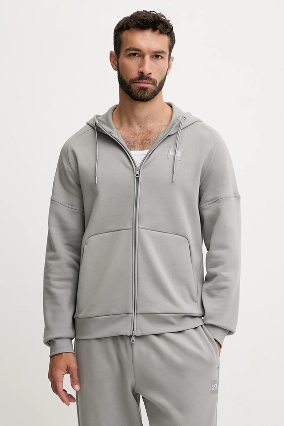 Oblečení Tepláková souprava EA7 Emporio Armani AF10377.7M000914 šedá