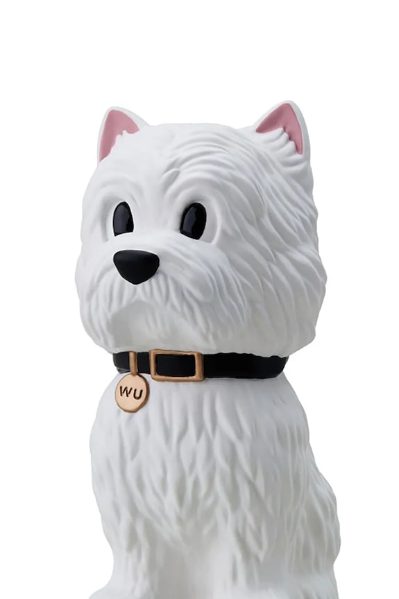 NEIGHBORHOOD figurina decorativa VCD WU (Small) 242MCMXN.AC01 bianco