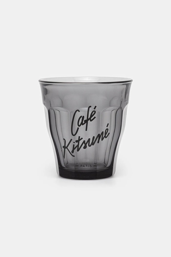Café Kitsuné glass Glass Duralex Le Picardie black OU08110O0011