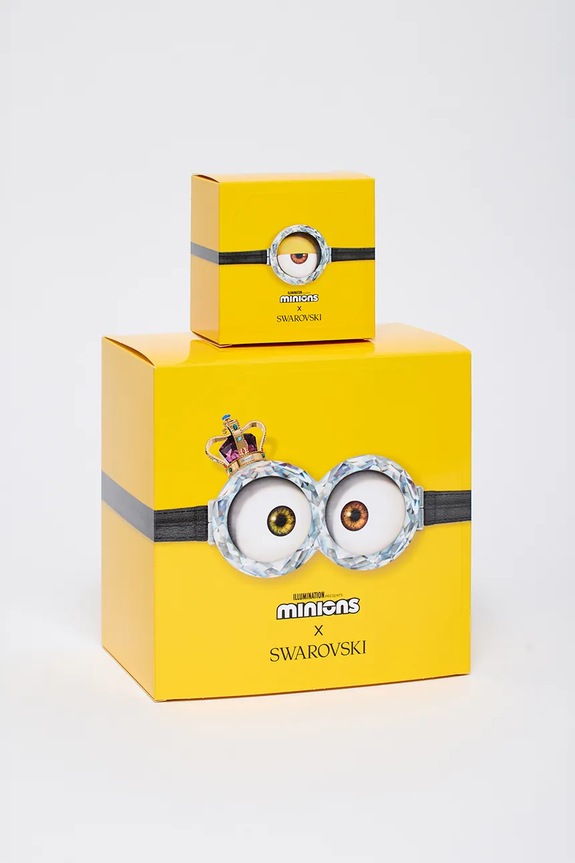Swarovski dekoratív figura MINIONS 5692027 áttetsző