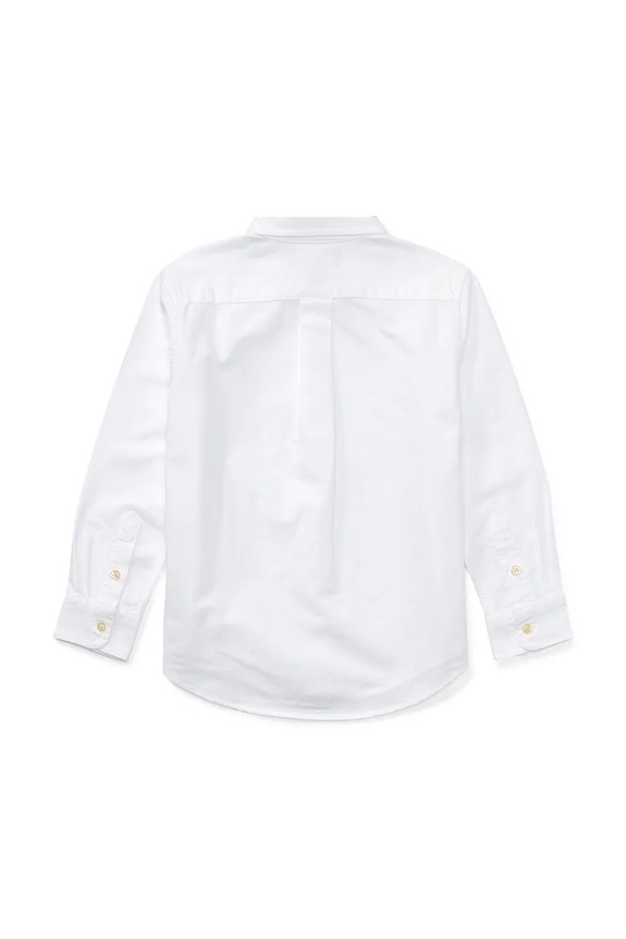 BIMBO Polo Ralph Lauren camicia di cotone per bambini 322677133001 bianco