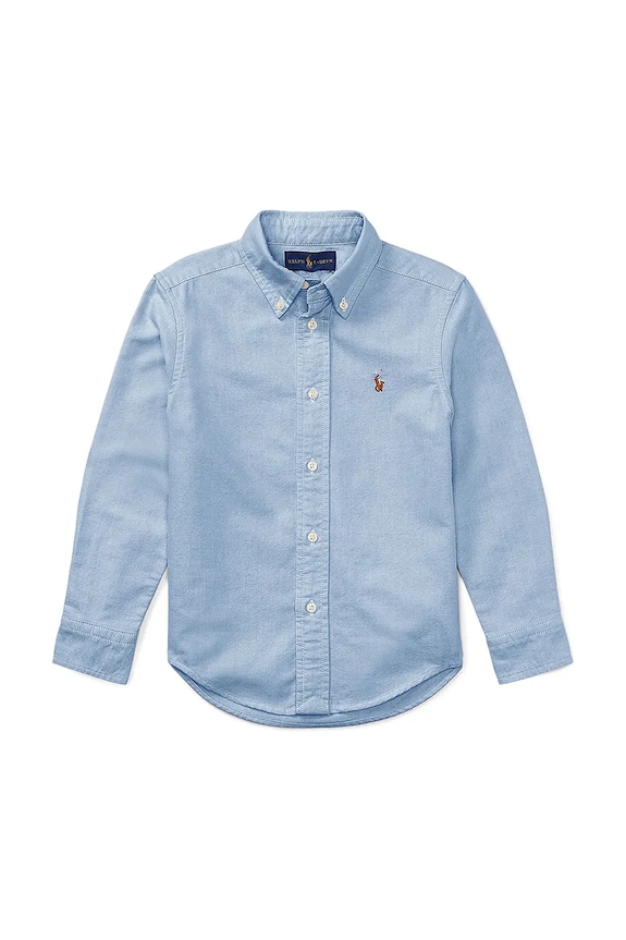 Polo Ralph Lauren gyerek ing pamutból 322677133002 kék SS26