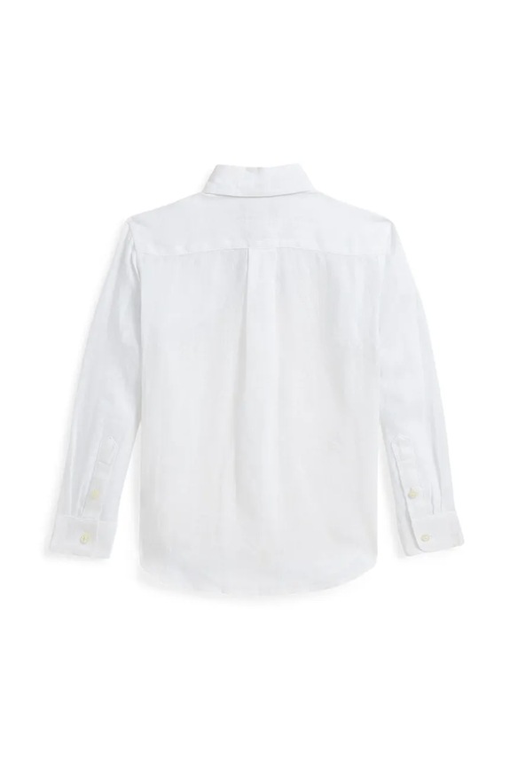 Chłopiec Polo Ralph Lauren koszula bawełniana dziecięca 322967600003 biały