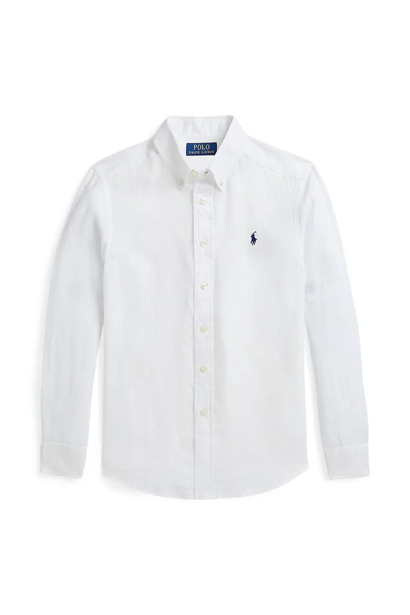 Polo Ralph Lauren gyerek vászon ing 323967600003 fehér SS26