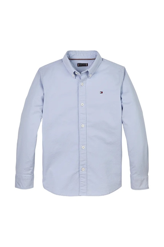 Tommy Hilfiger camicia per bambini KB0KB08728.128.176.PPYA blu SS25