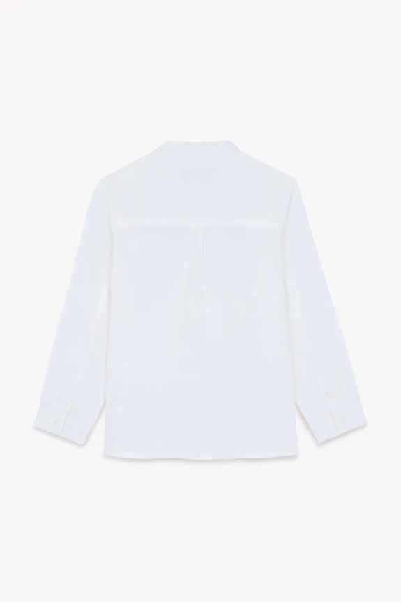 Αγορίστικα Παιδικό λινό πουκάμισο Tartine et Chocolat CA12013.116.128 λευκό