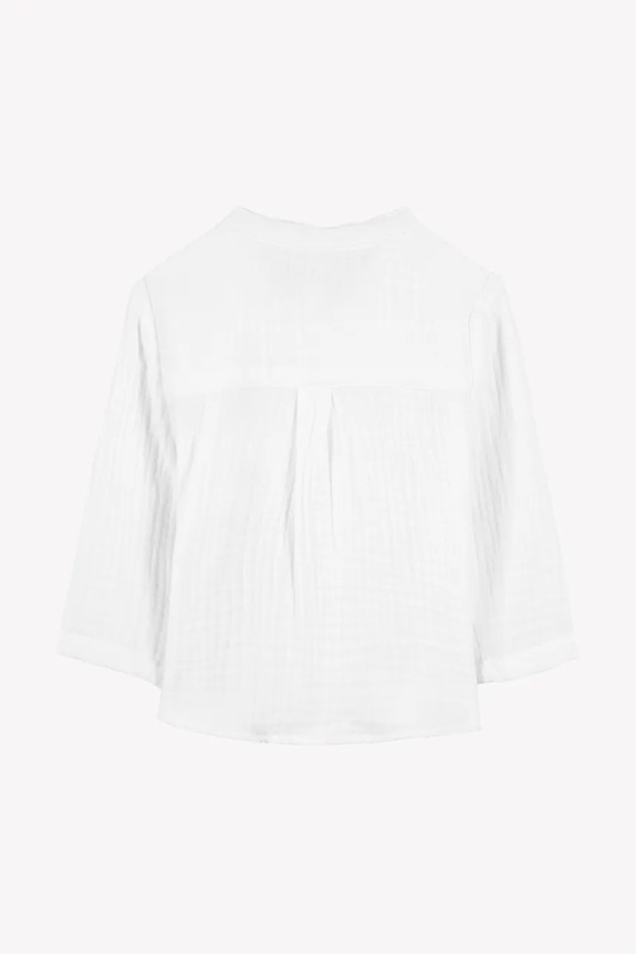 Αγορίστικα Μωρό βαμβακερό πουκάμισο Tartine et Chocolat CA12061.80.94 λευκό