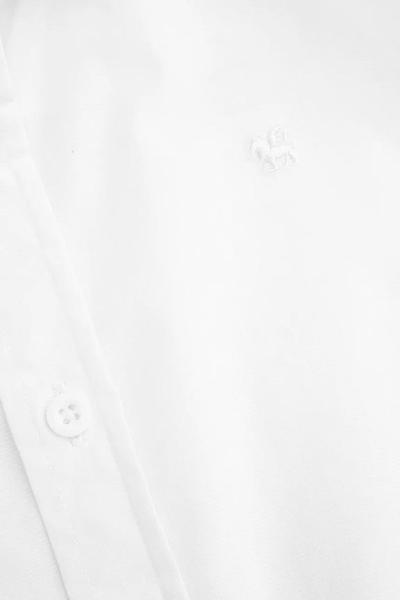Dječja pamučna košulja Coccodrillo bijela WC5136202EJB