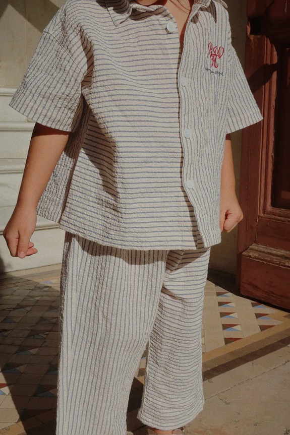 Detská bavlnená košeľa Konges Sløjd RHW X KS DUO SHIRT GOTS KS103596