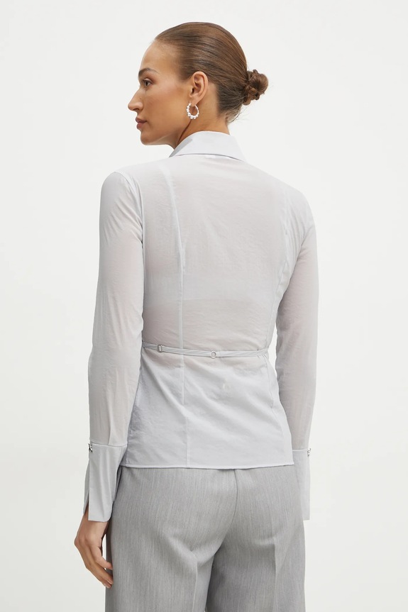 Abbigliamento Patrizia Pepe camicia 8C0769.A534 grigio