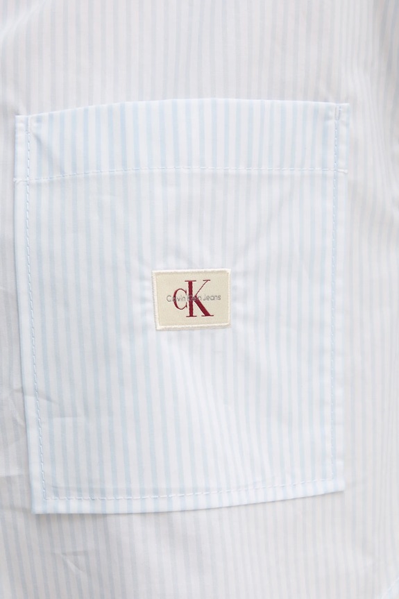 Calvin Klein Jeans pamut ing J20J225078 kék