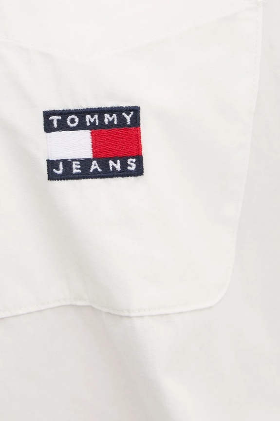 Tommy Jeans pamut ing DW0DW19357 fehér