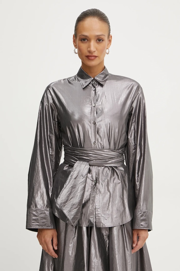 Košulja Forte Forte casual ljubičasta 13590.my.shirt