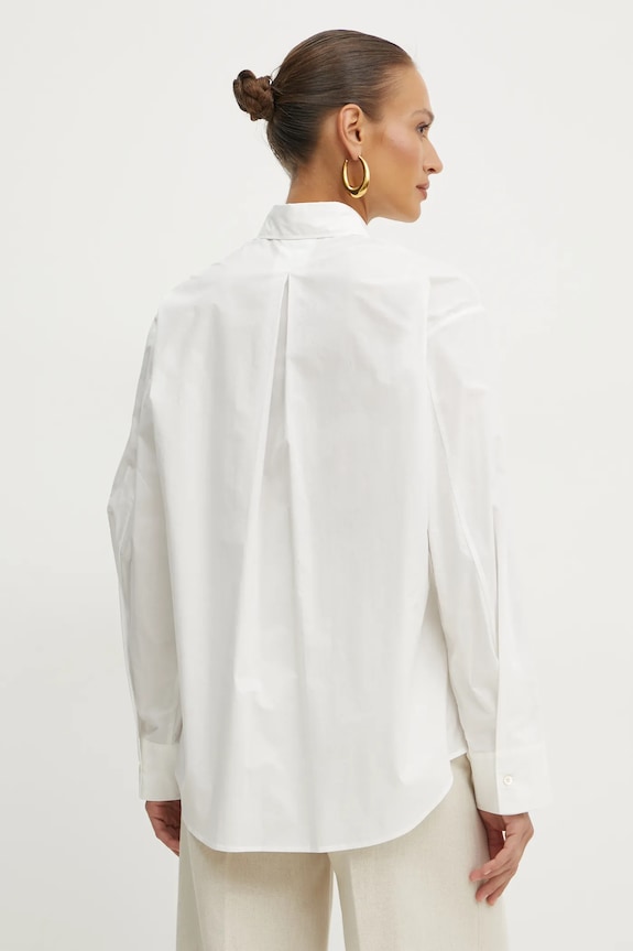 Îmbrăcăminte Forte Forte cămașă din bumbac 13553.my.shirt alb